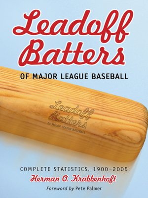 cover image of Leadoff Batters of Major League Baseball
